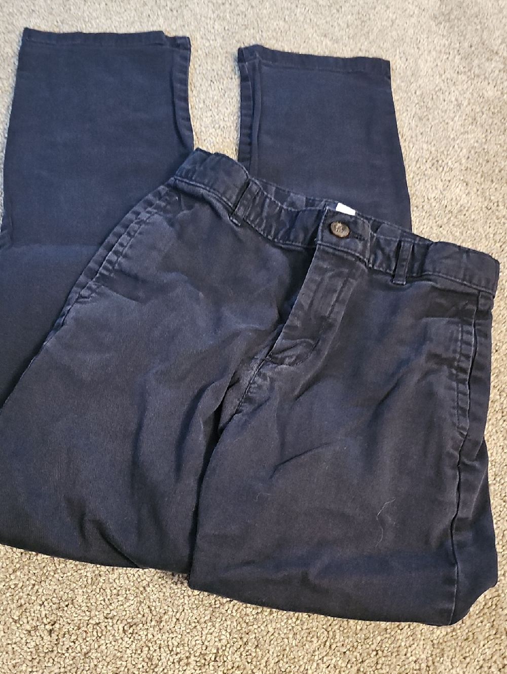 🟠T5e💜🔹️Kids Navy Casual Chino Pants